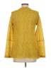 Yak n Yeti Yellow Long Sleeve Blouse Size S - photo 2