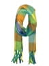 Unbranded Plaid Green Blue Scarf One size - photo 1