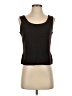 St. John Brown Sleeveless T-Shirt Size P (petite) - photo 1