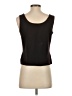 St. John Brown Sleeveless T-Shirt Size P (petite) - photo 2