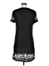 Unbranded 100% Polyester Graphic Black Casual Dress Size M - photo 2