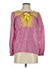 J.Crew Pink 3/4 Sleeve Blouse Size XXS - photo 1