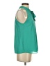 Naked Zebra 100% Polyester Teal Sleeveless Blouse Size S - photo 4