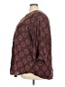 Torrid Burgundy 3/4 Sleeve Blouse Size 4X Plus (4) - photo 5