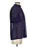 Feathers Purple Short Sleeve Blouse Size 4 - photo 4