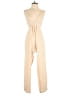 Unbranded 100% Polyester Solid Tan Jumpsuit Size XS - photo 1