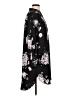 Joe Fresh 100% Polyester Floral Black Casual Dress Size L - photo 4