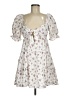 ee:some Floral White Casual Dress Size M - photo 1