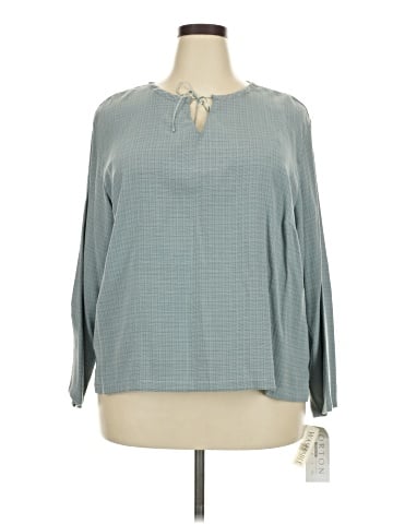 Norton McNaughton Long Sleeve Blouse (view 1)