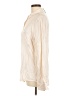 Sanctuary 100% Rayon Ivory Long Sleeve Button-Down Shirt Size M - photo 5