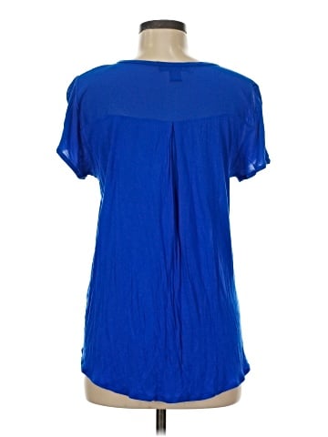 August Silk Short Sleeve Henley (view 2)