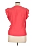 Lush Red Sleeveless Blouse Size XL - photo 2