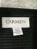 Carmen Carmen Marc Valvo Black Pullover Sweater Size L - photo 7