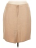 Work to Weekend Chevron-herringbone Tan Formal Skirt Size 8 - photo 1
