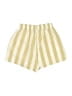 LMND Stripes Yellow Shorts Size XS - photo 2