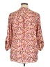 Lush 100% Polyester Floral Pink 3/4 Sleeve Blouse Size XL - photo 2