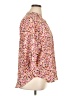 Lush 100% Polyester Floral Pink 3/4 Sleeve Blouse Size XL - photo 4