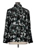 Covington 100% Polyester Floral Black 3/4 Sleeve Blouse Size XL - photo 2