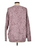 Athleta Floral Burgundy Pullover Sweater Size L - photo 2