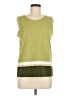 Josephine Chaus Green Sleeveless Top Size M - photo 1
