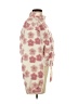 Shein 100% Polyester Print Pink Faux Fur Jacket Size 6 - photo 4