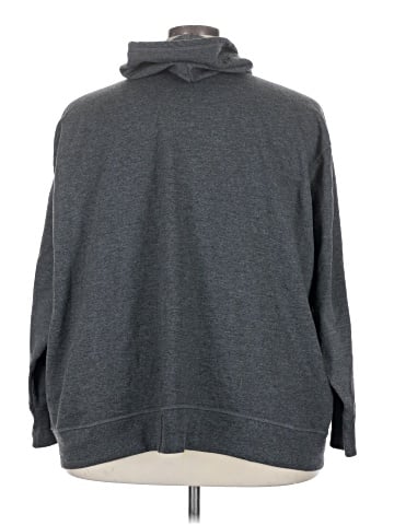 Just My Size Zip Up Hoodie (view 2)