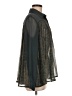 Darling 100% Polyester Gray Long Sleeve Blouse Size M - photo 4