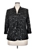 Alex Evenings Silver Cardigan Size 2X - photo 1