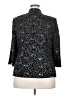 Alex Evenings Silver Cardigan Size 2X - photo 2