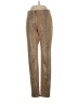 Marc Cain Animal Print Gold Tan Casual Pants Size 6 (N1) - photo 1