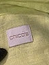 Chico's Color Block Yellow 3/4 Sleeve Button-Down Shirt Size L (estimated) - photo 7