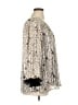 Assorted Brands 100% Polyester Silver 3/4 Sleeve Top Size EU 48 / US 18 - photo 4