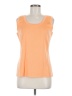 misook 100% Acrylic Orange Sleeveless Top Size M - photo 1