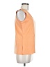misook 100% Acrylic Orange Sleeveless Top Size M - photo 4