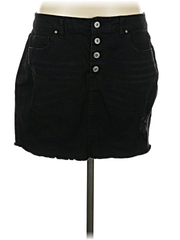 True Craft Denim Skirt (view 1)