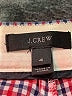 J.Crew 100% Cotton Houndstooth Red Casual Pants Size 4 - photo 7