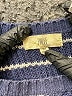 Pinque 100% Acrylic Stripes Blue Pullover Sweater Size XS - photo 7