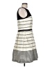 Taylor Stripes Ivory Cocktail Dress Size 10 - photo 4