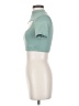 Bo+Tee Teal Short Sleeve Turtleneck Size XS - photo 5