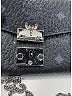 MCM 100% Canvas Gray Black Tracy crossbody One size - photo 5