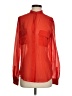 BCBGMAXAZRIA Red Long Sleeve Blouse Size S - photo 1