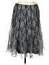 Coldwater Creek 100% Polyester Stars Silver Formal Skirt Size 14 - photo 1