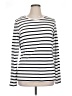 Amazon Essentials Stripes White Long Sleeve Turtleneck Size XL - photo 1