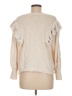 Something Navy Tan Pullover Sweater Size M - photo 2