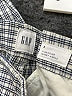 Gap Checkered-gingham Blue Casual Pants Size 6 - photo 6
