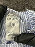 Carter's 100% Cotton Blue 3/4 Sleeve Blouse 0-3 MO / 3 MO - photo 3