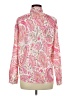 Unbranded 100% Polyester Paisley Pink Long Sleeve Blouse Size M - photo 2