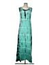 AB Studio Tie-dye Teal Casual Dress Size 10 - photo 1