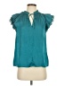 Current Air 100% Polyester Teal Sleeveless Blouse Size XS - photo 1