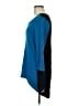 Nicole by Nicole Miller Color Block Blue Pullover Sweater Size M - photo 5